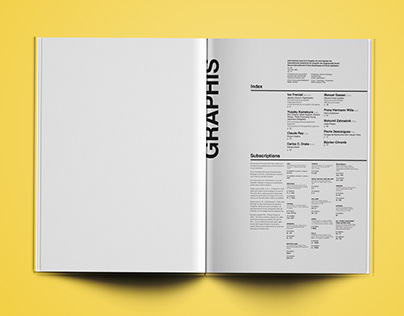 Graphis Editorial Layout