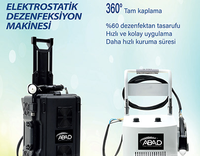 ABAD Electrostatic Disinfection Devices