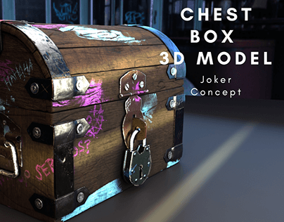 Chest Box High Poly