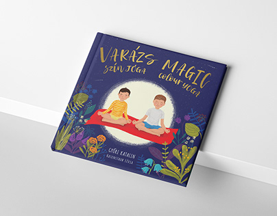 Magic Colour Yoga children's book