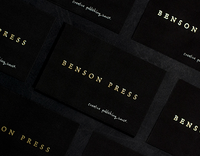 Benson Press — Personal Business Cards