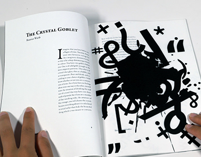 Crystal Goblet x F*ck Content — Typographic Book
