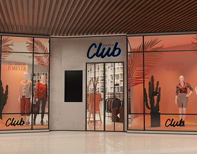 B. Clothing Store Display Modeling and Visualization
