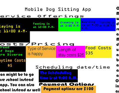 Dog Sitting App