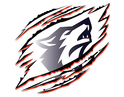 himalayan huskies - sports logo