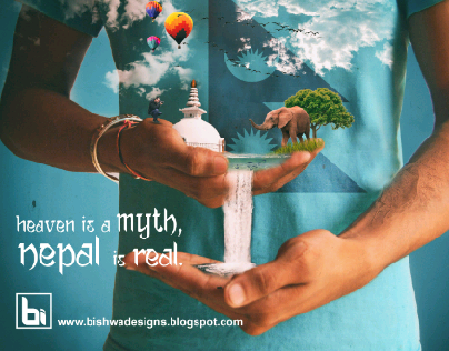 Heaven is a myth, Neplal is real. Visit Nepal.