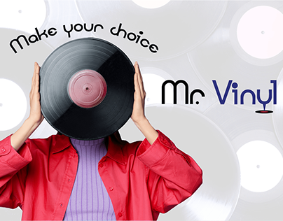Mr. Vinyl - Logo and Brand Identity