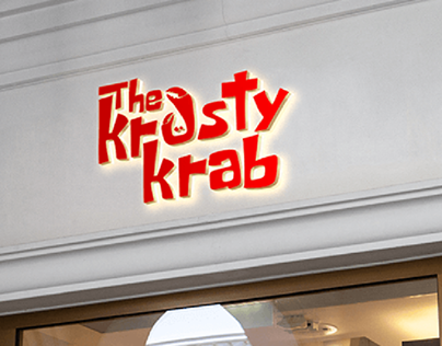 The krusty krab branding