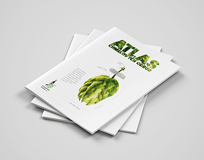 Czech hop varieties - cover page of the czech hop atlas