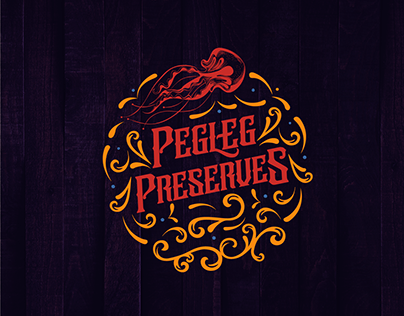 Pegleg Preserves Logo Project