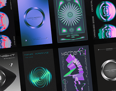 Abstract posters tutorials & music album covers vol.3