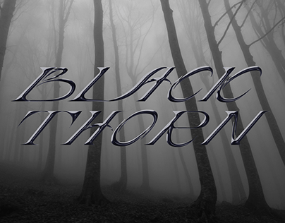 Blackthorn typeface