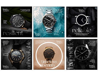 Luxury Watch - Social Media Design