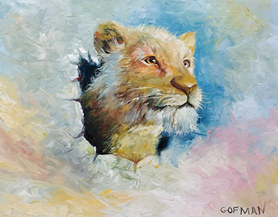 Restoring Courage- oil painting