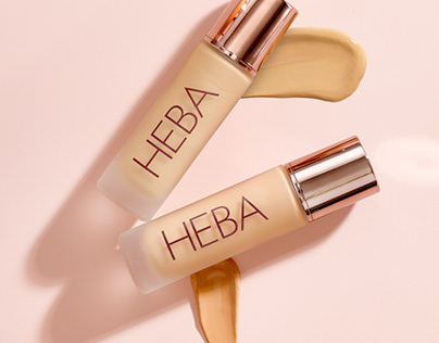 photographs for the makeup brand : HEBA