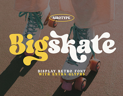 Bigskate - Vintage Retro Font