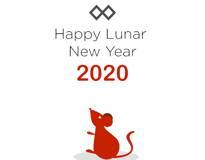 Gif image for Lunar New Year post on social media