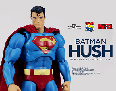 Medicom Toy Mafex Batman Hush Superman 1/12 scale