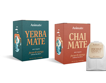 Packaging for bespoke tea brand