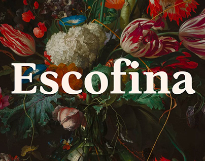 Escofina Typeface