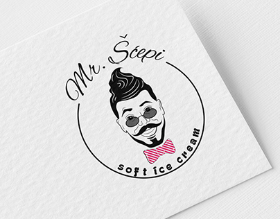 Soft Ice Cream Logo Design