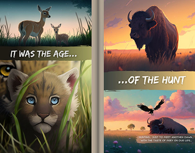 Illustrated preface to the animal fantasy book series