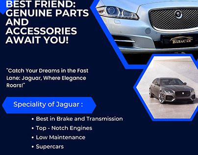 Genuine Jaguar Parts and Accessories Await You!