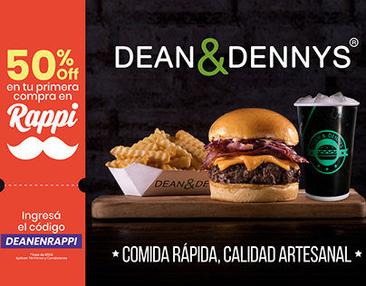 Campaña 2020 Dean & Dennys y Rappi Argentina