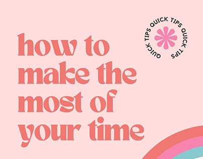 How to make the most of your time !!