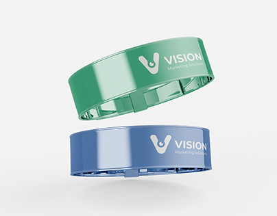 VISION I Marketing Agency Logo Design