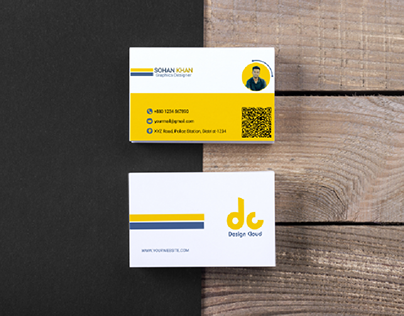 Business Card (White and Yollow)