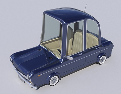 3D CARTOON CAR