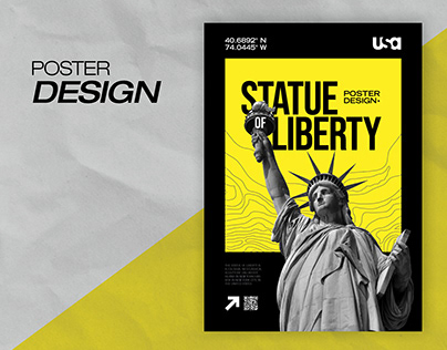 Statue of Liberity - Poster Design