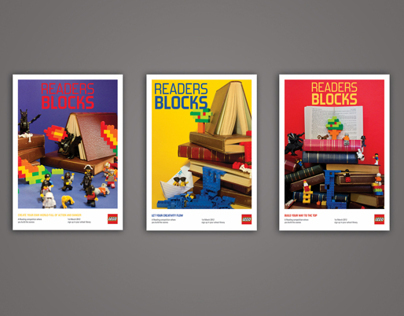 Lego Readers Blocks Posters