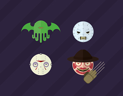 Horror icons
