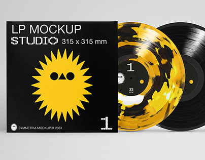 Vinyl Mockup