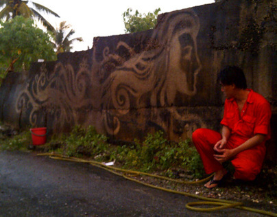 Reverse Graffiti: Within The Dirty Surfaces of Kuching