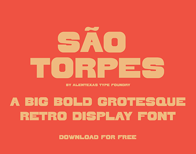 São Torpes - Free Retro Display Font