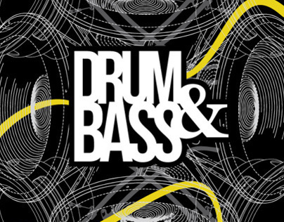 drum and bass poster