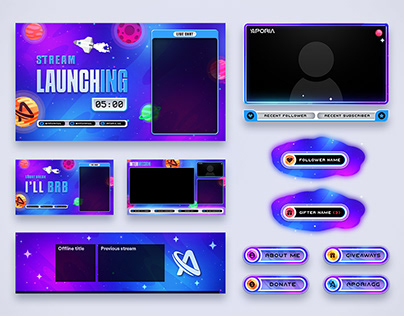 Animated stream pack for Aporia