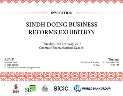 Exhibition - Ease of Doing Business in Sindh