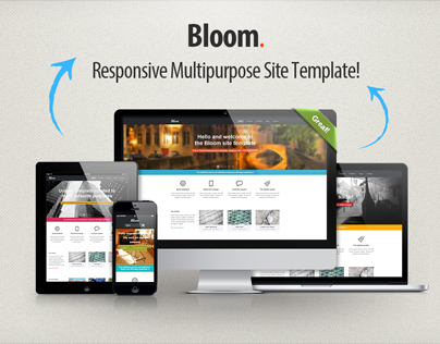 Bloom - Responsive Multipurpose Template