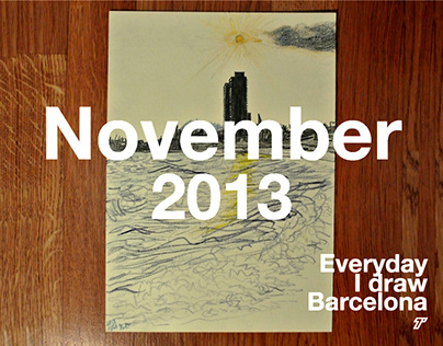 Everyday I draw Barcelona | November 2013