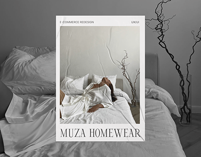 MUZA HOMEWEAR | E-commerce redesign