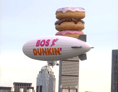 Boston Runs On Dunkin : Mixed Reality VFX Exploration