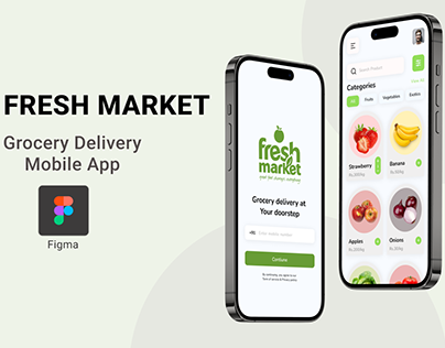 Grocery Delivey Mobile App (Fresh Market)