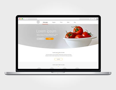 Tomato web site design