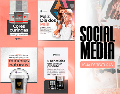 Social Media | LOJA DE TEXTURAS