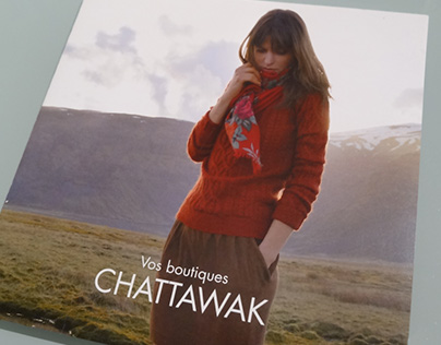 Dépliant Chattawak - Print work for Chattawak