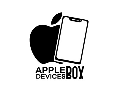 logo design for apple devices box